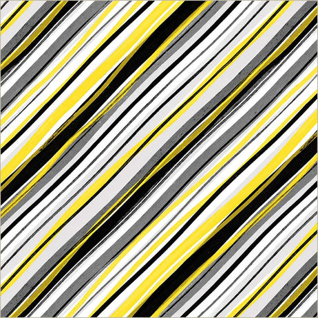 Cotton Fabric White Verona Painted Stripe 44/45