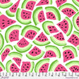 Cotton Fabric White Watermelon Slice 44/46"