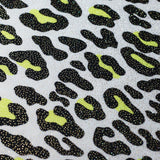 Bedrock Polyester Spandex Fabric - Multi Leopard Print, 58/60" Width (1 Yard)