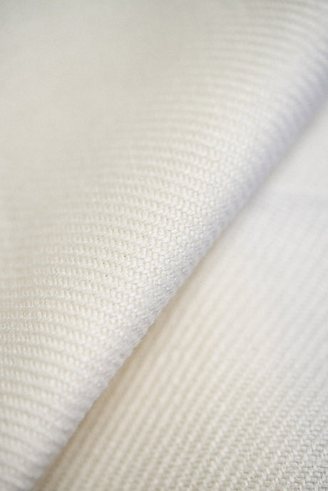 Pure Linen Twill White
