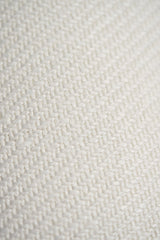 1 Yard Solid White Heavyweight Pure Linen Twill Fabric 18.5 oz Flat 54 Inches Wide