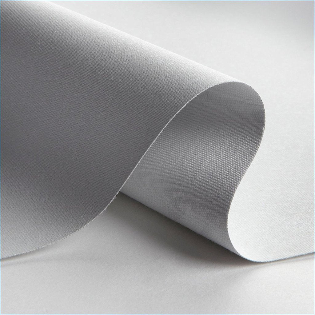 3PLY Blackout Drapery Lining Polyester Cotton Fabric - White, Ivory, Off White, 3 Pass Lighting, 56" Width (1 Yard)