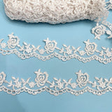 Beaded Corded Lace Trim