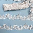 Beaded Corded Lace Trim