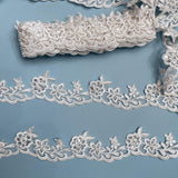 Beaded Corded Lace Trim