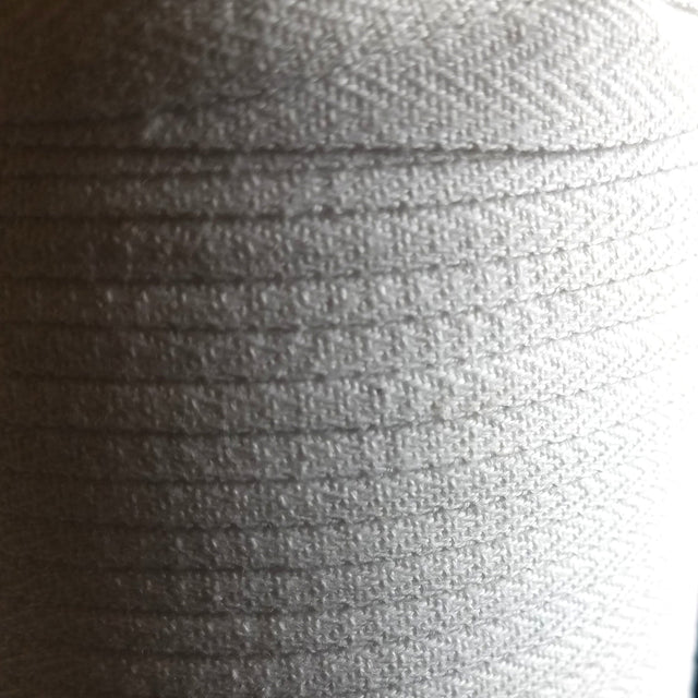 White Cotton Twill Tape 1/2 Inch Wide Roll