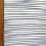 Poly Mesh White Mystic Stripe 2-Way Stretch
