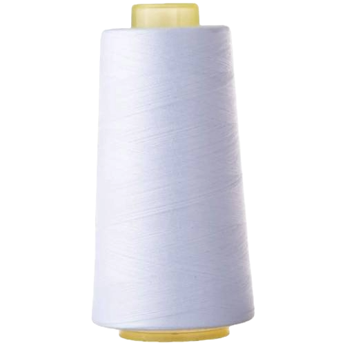 1 Pack of 6000 Yard Spools Sewing Thread All Purpose 100% Spun Polyester Overlock Cone