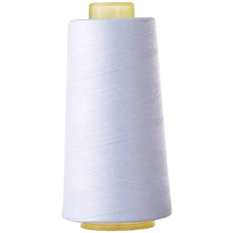 1 Pack of 6000 Yard Spools Sewing Thread All Purpose 100% Spun Polyester Overlock Cone