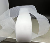 Horsehair Trim 2" Wide Stiff Crinoline Braid