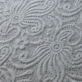 Cyclone Stretch Lace Nylon Spandex Fabric - Multiple Colors, Floral Lace, 58/60" Width (1 Yard)