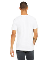 Bella Canvas 3001 Airlume Combed And Ring-Spun Cotton Fabric - White, Crewneck, Short Sleeve, Unisex (1 Piece)