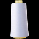 6000 Yard Sewing Thread Spun Polyester Fabric - All Purpose Overlock Cone, Baby Blue, 6000 Yards