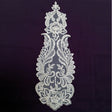 Beaded Lace Medallion Applique