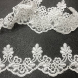 Floral Corded Lace Trim