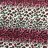 Leopard Print Polar Fleece Fabric - Leopard Print, 60" Width (1 Yard)