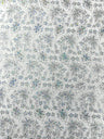 Metallic Floral Lace Design Embroidered Polyester Fabric - Floral Lace, 54" Width (1 Yard)