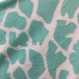 Fleece Fabric Giraffe Print 60" Wide