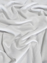 White Polar Fleece Fabric Sold By The Yard