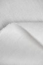 Linen Herringbone Fabric White