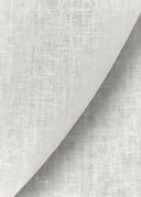 1 Yard Snow White Pure Linen Fabric 7 oz Flat Weave 58 Inches Wide