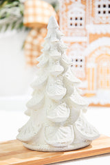 12" Resin Holiday Tree
