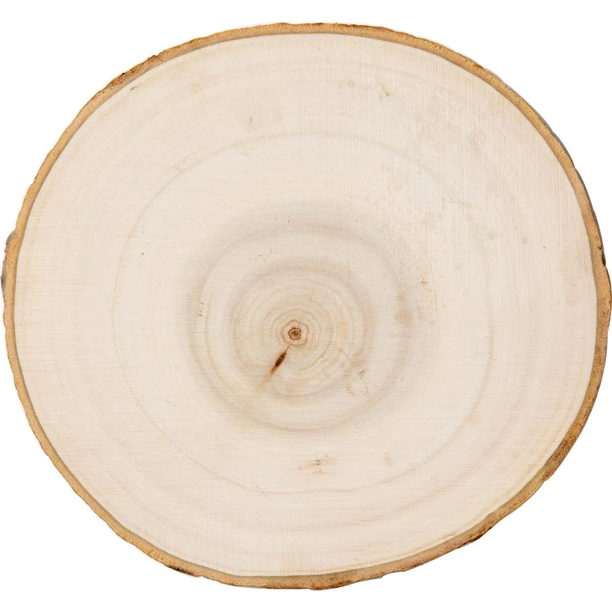 Bark Wood Round 7"
