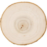 Bark Wood Round 7"