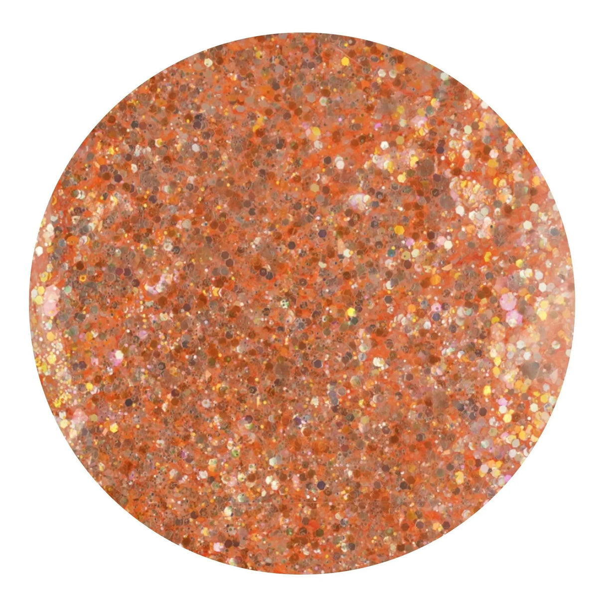 Chunky Glitter Rainbow Iridescent - Mango Tango (2 oz Bag)