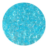 Fish Bowl Beads - Blue (8 oz Bag - 7mm)