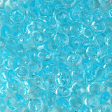 Fish Bowl Beads - Blue (8 oz Bag - 7mm)