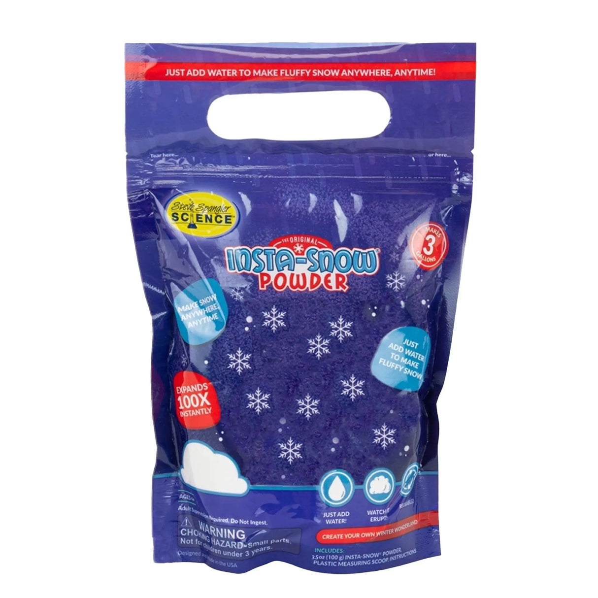 Insta-Snow Powder (100 gm Bag - Makes 3 gallons)