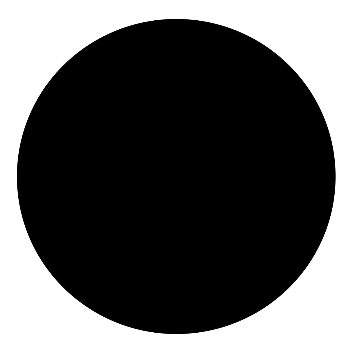 Permanent Vinyl Glossy PV - Black (5 Sheets - 12" x 12")