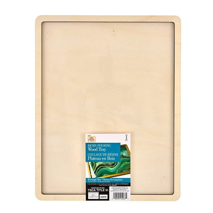 Rectangle Wood Tray - 11" x 14"