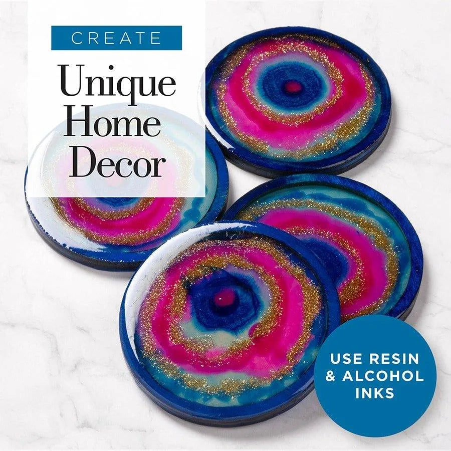 Round Wood Coaster Set (4 Set - 4")