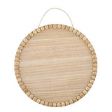 Wood Circle with Beaded Edge - 15.625"