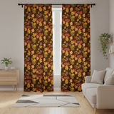 Wide Quilt Backing The Awe of Autumn Leaves Brown Riley Blake