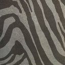 Zebra Print Vinyl Faux Leather Upholstery Fabric