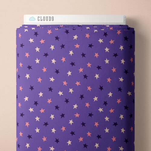 Organic Cotton Starry Sky Fabric 44/45" Wildest Dreams