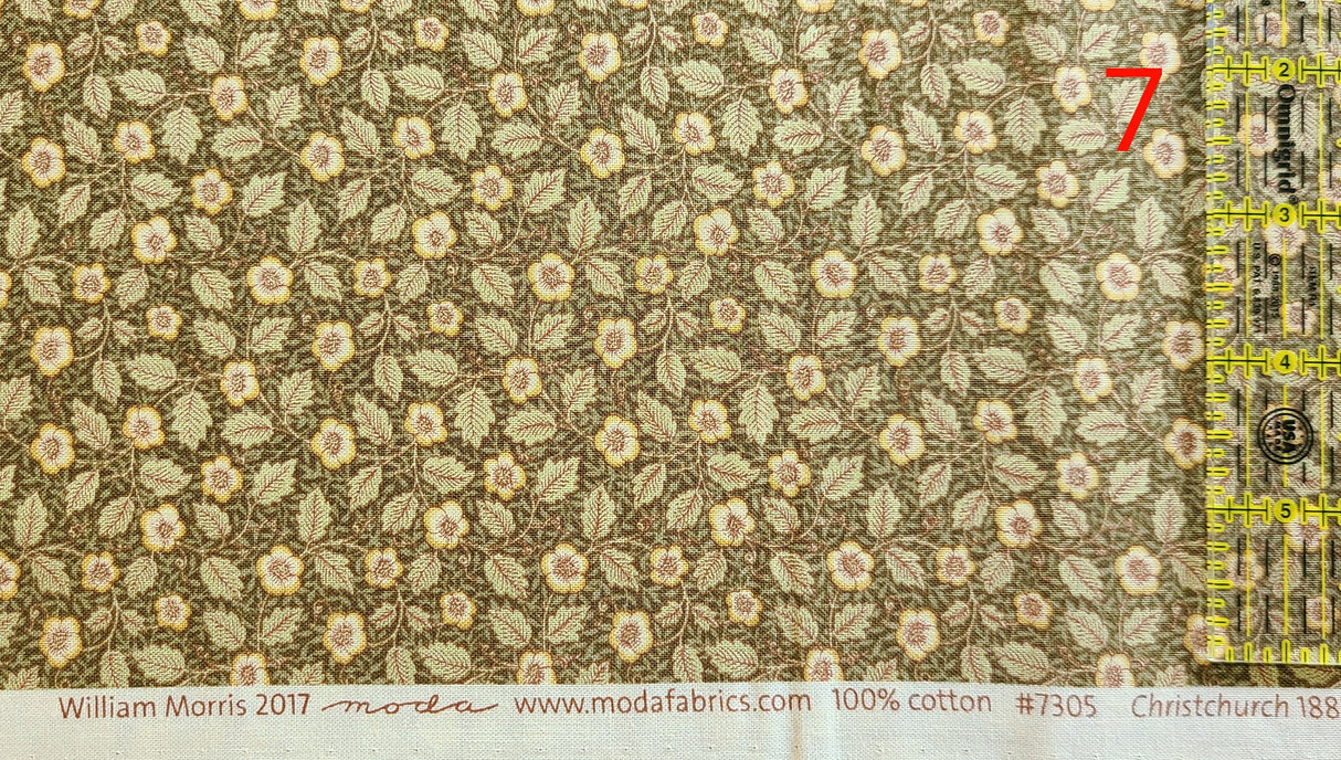 Quilting Cotton William Morris 2017 Moda Floral 100% Cotton