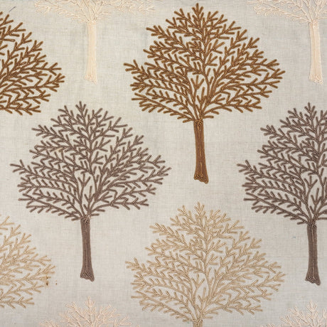 Embroidered Fabric Willow Parchment Crewel