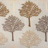 Embroidered Fabric Willow Parchment Crewel