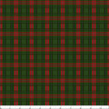 Quilting Cotton Tartan Holiday Plaid Green Christmas Wilmington Prints