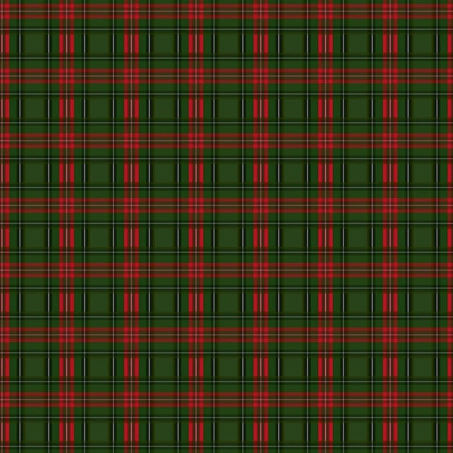 Quilting Cotton Tartan Holiday Plaid Green Christmas Wilmington Prints