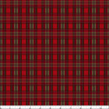 Quilting Cotton Tartan Holiday Plaid Red Wilmington Prints