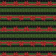 Quilting Cotton Festive Forest Green Ticking Stripe Wilmington Prints