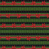 Quilting Cotton Festive Forest Green Ticking Stripe Wilmington Prints