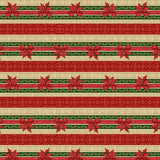 Quilting Cotton Festive Forest Red Ticking Stripe Wilmington Prints
