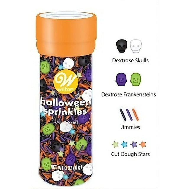 Wilton Halloween Franky Frankenstein Sprinkle Mix – 3.8 oz.