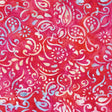 Batik Cotton Coral Reef Bandana Magenta Windham Anthology Batiks by Jacqueline de Jonge